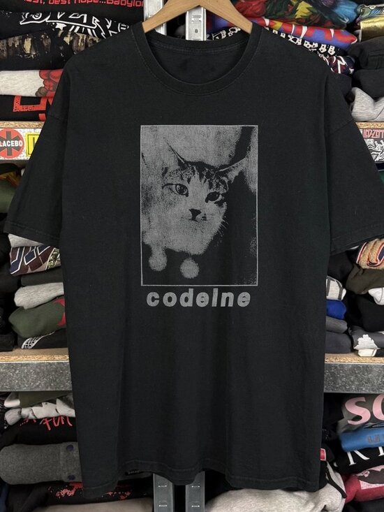 Davis Other - Rare Codeine Washed Black Tee